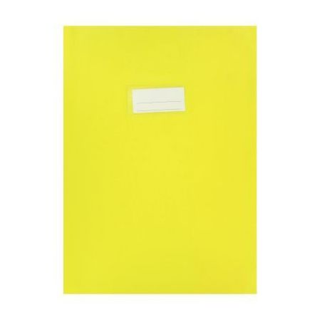 Achetez Paquet de 10 protèges-cahier épaisseur 21/100ème 21x29,7cm PVC jaune 1110436 jaune pas ch..