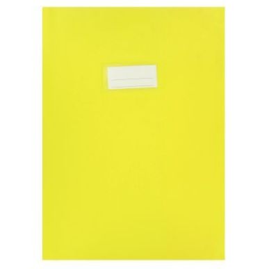 Achetez Paquet de 10 protèges-cahier épaisseur 21/100ème 21x29,7cm PVC jaune 1110436 jaune pas ch..