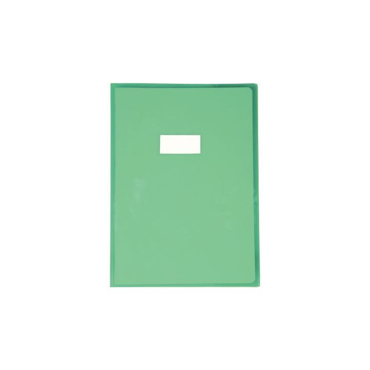 Protège-cahier cristal 21 x 29,7cm 22/100 vert 73205C CLAIREFONTAINE