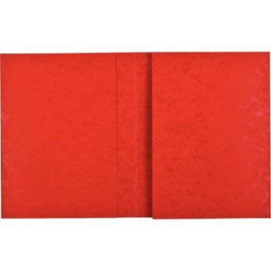 Achetez Lot de 10 protèges cahiers 2 rabats 24x32cm carte lustrée coloris rouge 35125E EXACOMPTA p..