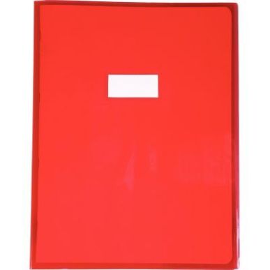 Achetez Protège-cahier cristal 24 x 32 cm 22/100 rouge 73403C CLAIREFONTAINE pas cher sur Ma Rentr ..