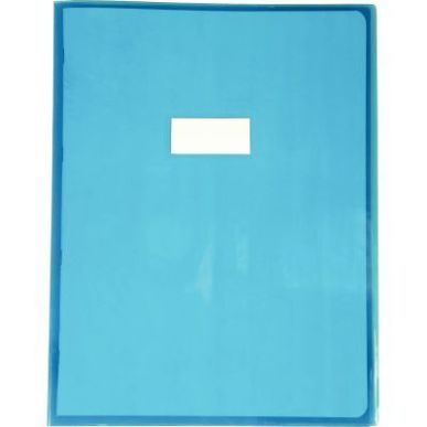 Achetez Protège-cahier cristal 24 x 32 cm 22/100 bleu 73402C CLAIREFONTAINE pas cher sur Ma Rentré..