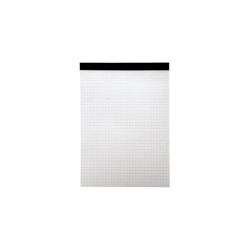 Achetez Bloc sans couverture 14,8 x 21 cm A5. 200 pages détachables 56g quadrillées 5x5. Agrafé e..