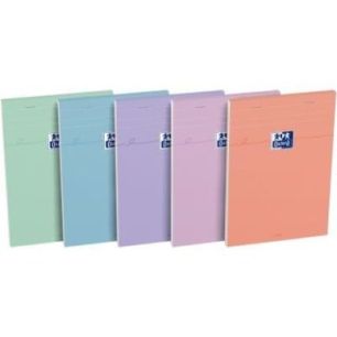 Achetez Bloc OXFORD SMART 80 feuilles, format A5, quadrillé 5x5, coloris pastel assortis 400186944 ..