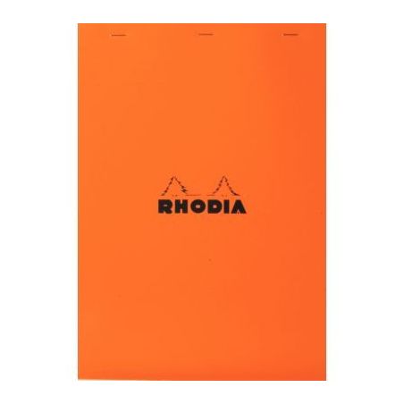Achetez Bloc de bureau RHODIA 80 feuilles, format 8,5x12 cm, quadrillé 5x5, papier blanc 80g 12200C..