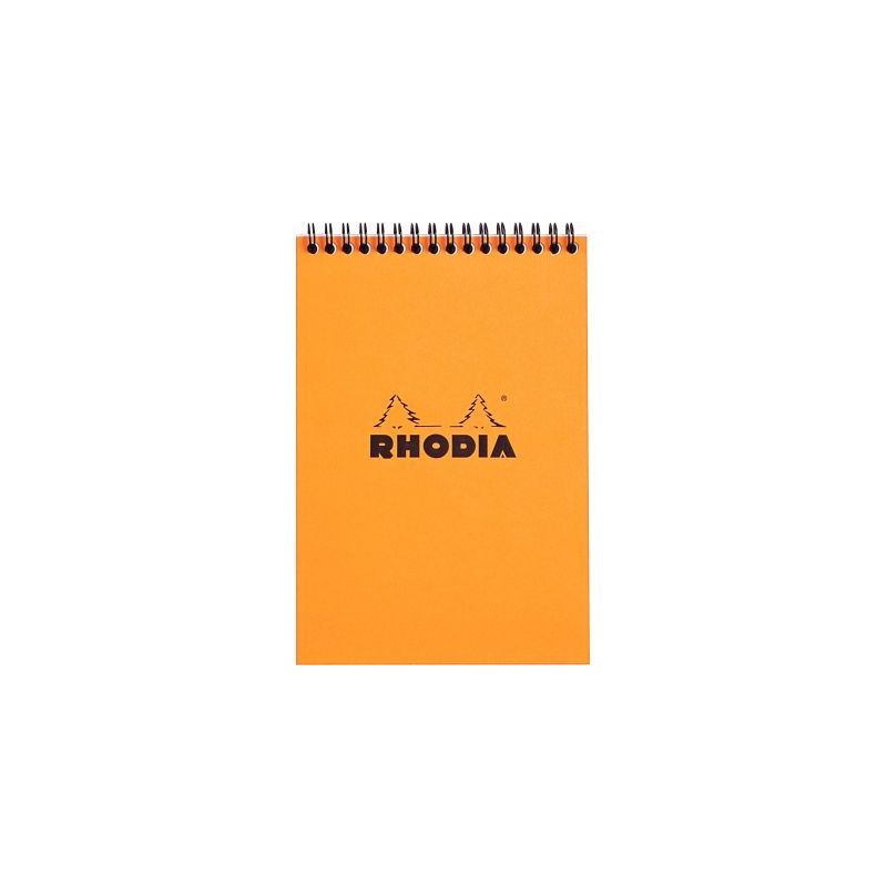 Achetez Bloc-notes à reliure intégrale RHODIA orange, format A5 (14,8 cm x 21 cm), 160 pages, quad.. Achetez Bloc-notes à reliure intégrale RHODIA orange, format A5 (14,8 cm x 21 cm), 160 pages, quad..