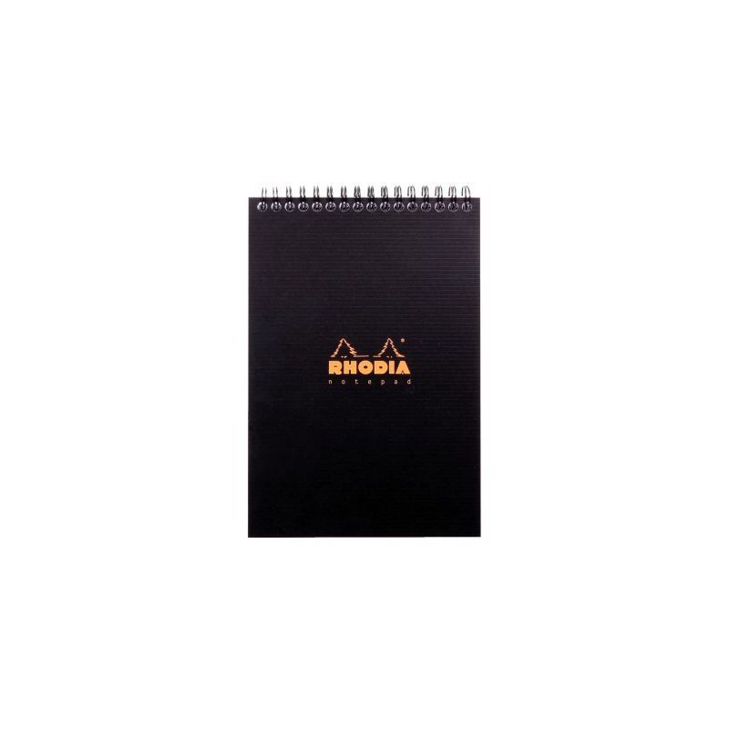 Achetez RHODIA Bloc Notepad spirale en tête en polypropylène 160 feuilles format 14,8x21cm.Coloris.. Achetez RHODIA Bloc Notepad spirale en tête en polypropylène 160 feuilles format 14,8x21cm.Coloris..