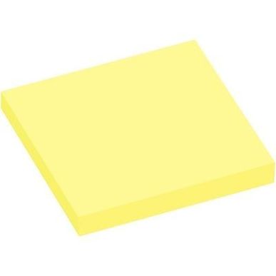 Achetez Lot de 12 blocs de 100 feuilles de notes repositionnables 75 x 75 mm jaune pastel 5654-01 pa..