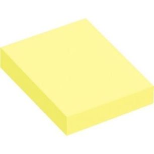Achetez Lot de 12 blocs de 100 feuilles de notes repositionnables 40 x 50 mm jaune pastel 5653-01 pa..