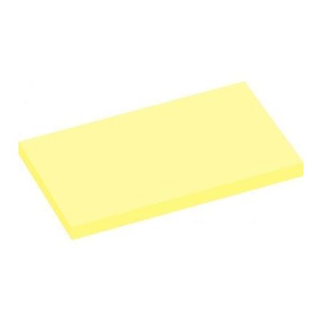 Achetez Lot de 12 blocs de 100 feuilles de notes repositionnables 75 x 125 mm jaune pastel 5655-01 p..