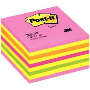 Achetez POST-IT Cubes POST-IT® Energie Intense (Rose néon) 450 feuilles 76 x 76 mm pas cher sur Ma..
