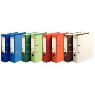 Achetez Carton de 10 classeurs à  levier FOREVER, dos de 80mm, 8 couleurs assorties 53980E EXACOMP..