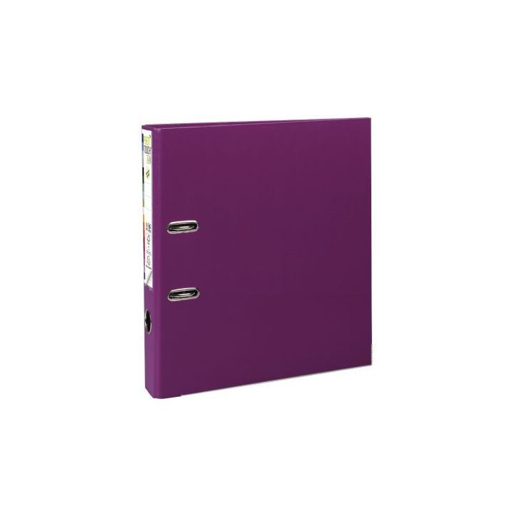 EXACOMPTA Classeur à  levier en polypro PREMTOUCH dos de 8cm, coloris Fushia