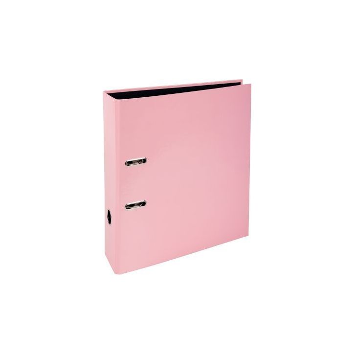 Classeur à levier AQUAREL pour format A4, dos 8 cm, rose 53566E AQUAREL EXACOMPTA