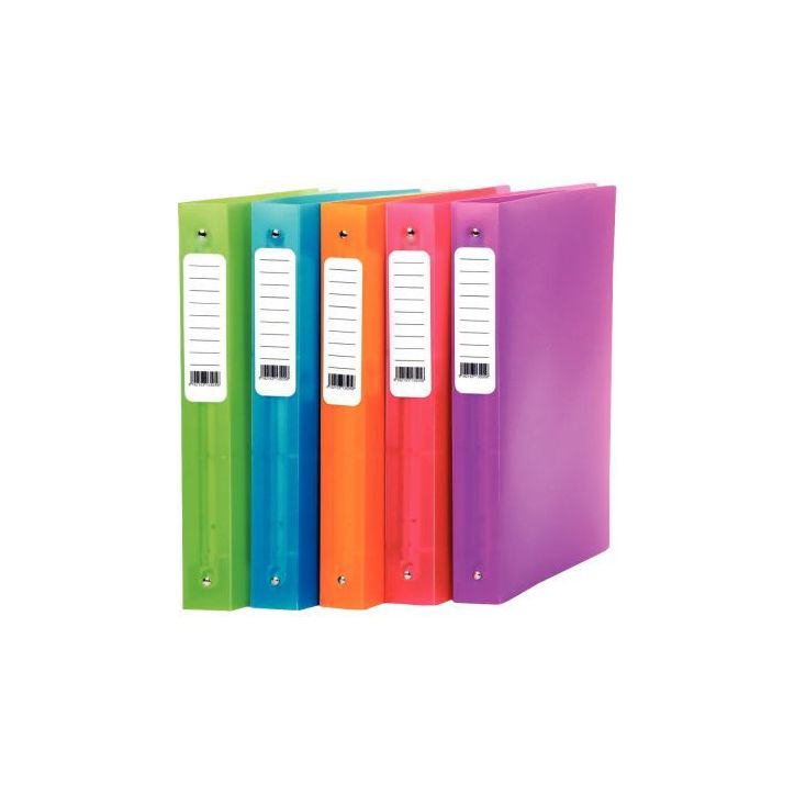 Classeur en polypropylène Color Fresh, format A4+, dos 4 cm, jaune orangé 1410118JA