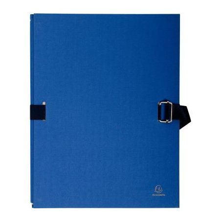 Achetez Paquet de 5 chemises extensibles toilées, bleu foncé 223029E EXACOMPTA pas cher sur Ma Ren..