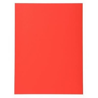 Achetez Paquet de 100 chemises 220g FOREVER, format 24x32 cm, rouge 410012E FOREVER EXACOMPTA pas ch..