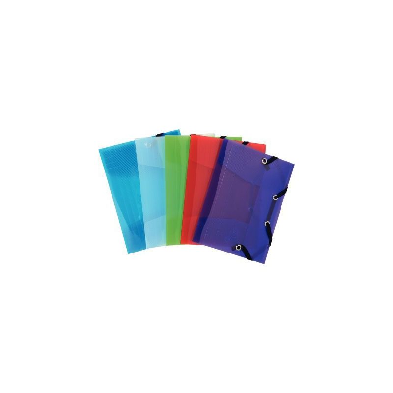 Achetez Chemise 3 rabats à élastiques CRYSTAL en polypropylène, format pocket 12x16 cm, coloris a.. Achetez Chemise 3 rabats à élastiques CRYSTAL en polypropylène, format pocket 12x16 cm, coloris a..