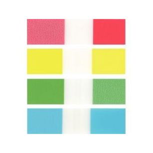 Achetez PERGAMY Set de 4 x 35 index marque-pages étroits 1,1 x 4,3 cm. Coloris assortis classiques ..