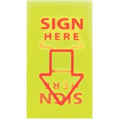 Achetez Carte de 50 index repositionnable Sign Here 26088 pas cher sur Ma Rentrée Scolaire