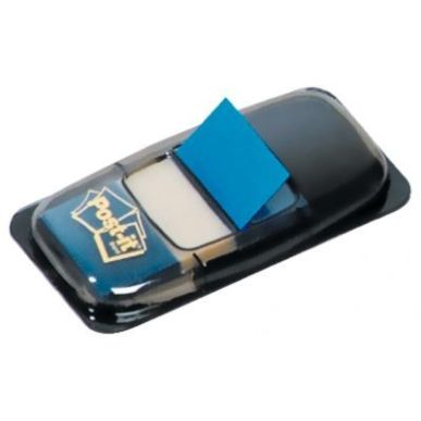 Achetez Carte de 50 index post-it repositionnables 25,4 x 43 mm bleu 23162 POST-IT 3M pas cher sur M..