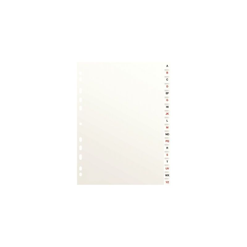 Achetez Jeu de 18 intercalaires alphabétiques format 21x29,7 cm carte dossier 100204593 HAMELIN pas.. Achetez Jeu de 18 intercalaires alphabétiques format 21x29,7 cm carte dossier 100204593 HAMELIN pas..