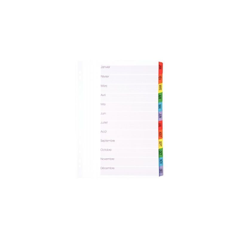 Achetez Intercalaires 12 touches de janvier à décembre format A4+ 8337412-980 LANDS pas cher sur M.. Achetez Intercalaires 12 touches de janvier à décembre format A4+ 8337412-980 LANDS pas cher sur M..