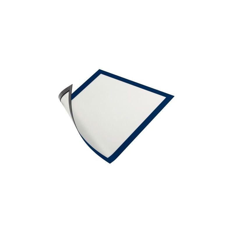 Achetez Sachet de 5 cadres d'affichage A4 magnétique coloris bleu 4869 07 DURABLE pas cher sur Ma R..