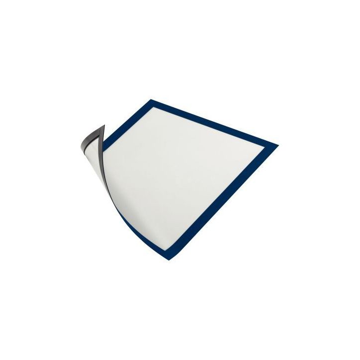 Sachet de 5 cadres d'affichage A4 magnétique coloris bleu 4869 07 DURABLE