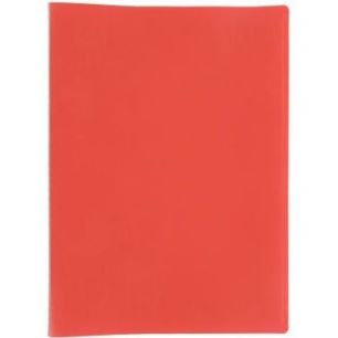 Achetez PERGAMY Protège-documents en polypropylène 100 vues Rouge, couverture 3/10e, pochettes 6/1..