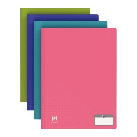 Achetez Carton de 10 protège-documents MEMPHIS 30 pochettes fixes 60 vues couleurs modernes assorti..