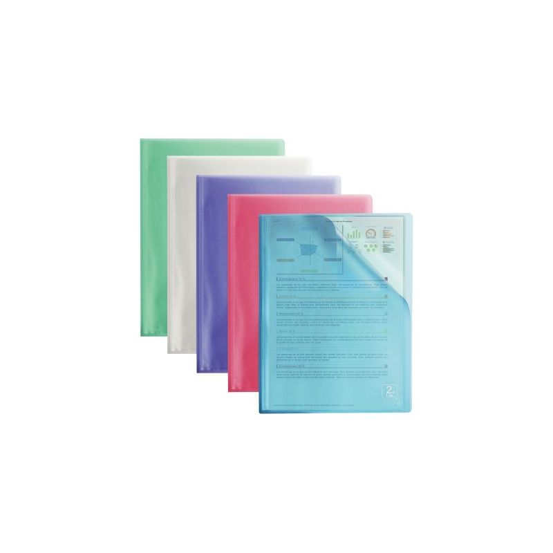Achetez Protège-documents en polypropylène 2ND LIFE 20 pochettes / 40 vues pour format A4 coloris .. Achetez Protège-documents en polypropylène 2ND LIFE 20 pochettes / 40 vues pour format A4 coloris ..
