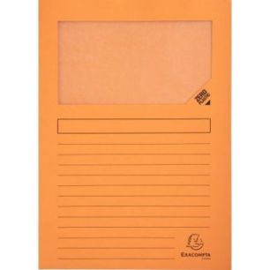 Achetez Paquet de 100 pochettes coin papier FOREVER 130g, orange 50104E FOREVER EXACOMPTA pas cher s..