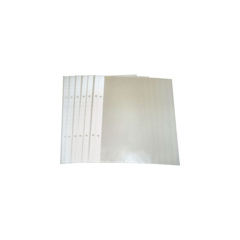 Achetez Paquet de 25 pochettes perforées en polypropylène 6,5/100ème format 17x22 cm 302550 pas c..