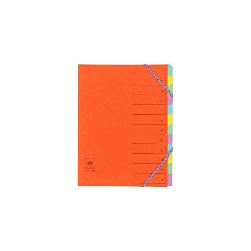 Achetez Trieur en carte lustrée 5/10ème fermeture par élastiques 12 compartiments T6905 COUTAL pa.. Achetez Trieur en carte lustrée 5/10ème fermeture par élastiques 12 compartiments T6905 COUTAL pa..