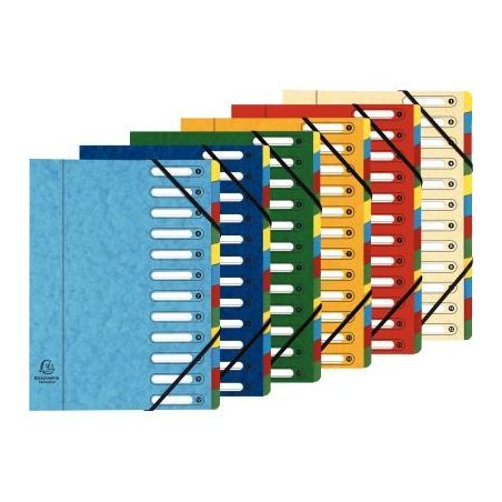 Achetez TRIEUR 12 COMPARTIMENTS A FE NETRE 5/10E DOS EXTEN pas cher sur Ma Rentrée Scolaire