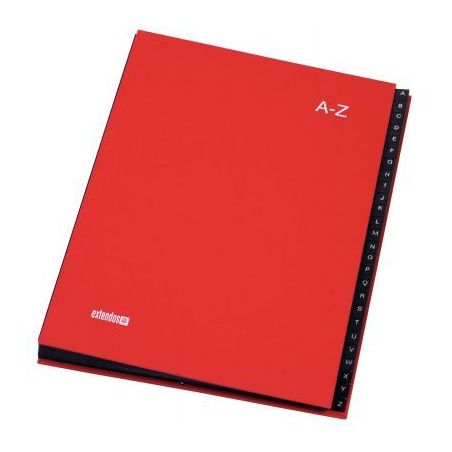 Achetez Trieur alphabétique 26 compartiments coloris rouge 752.2409 EXTENDOS pas cher sur Ma Rentrî.