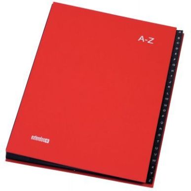 Achetez Trieur alphabétique 26 compartiments coloris rouge 752.2409 EXTENDOS pas cher sur Ma Rentrî.