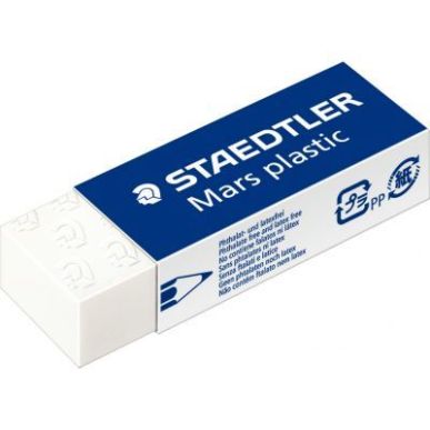 Achetez STAEDTLER Gomme plastique pour le dessin et l'écriture MARS PLASTIC pas cher sur Ma Rentré..