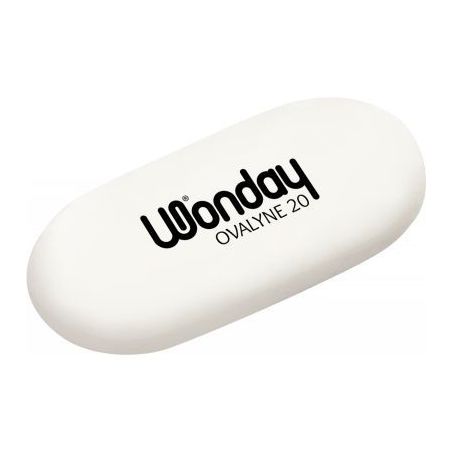 Achetez Gomme blanche Ovalyne sous blister FCR350062 JPC pas cher sur Ma Rentrée Scolaire