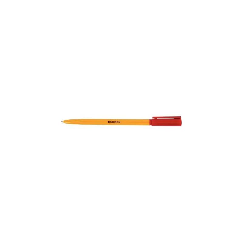 Achetez Boîte de 50 stylos bille Micron pointe fine rouge 700102 pas cher sur Ma Rentrée Scolaire