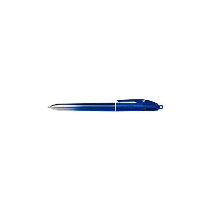 Stylo 4 couleurs Smooth bleu 524091 BIC