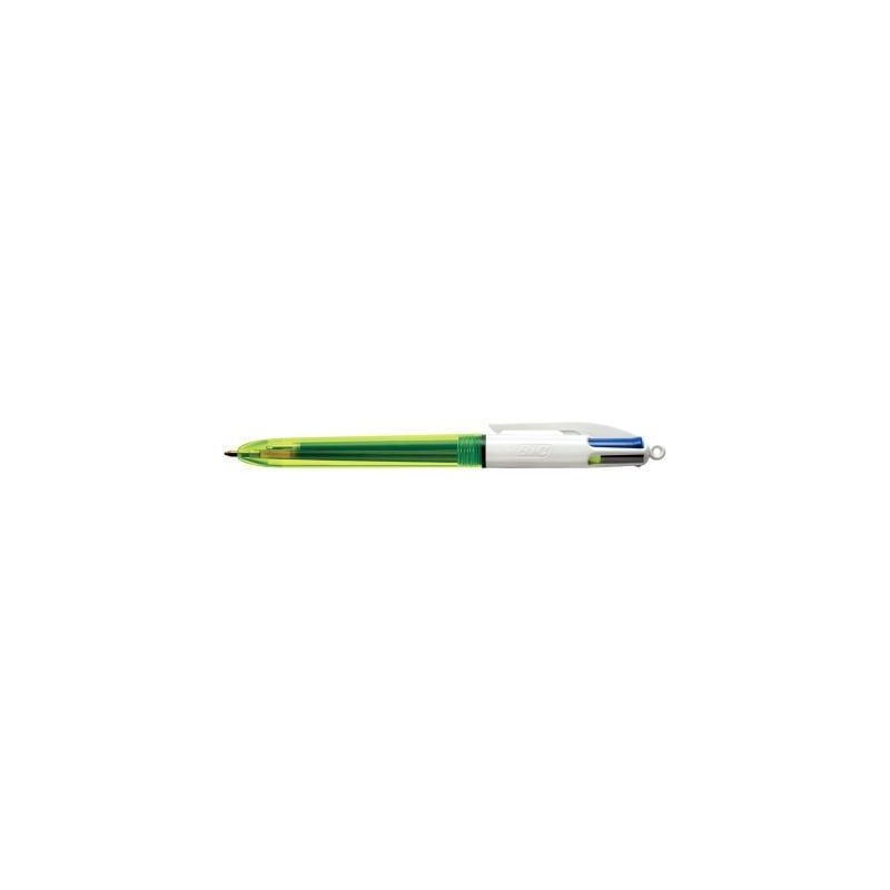 Achetez Stylo bille Bic 4 Colours fluo 982868 BIC pas cher sur Ma Rentrée Scolaire