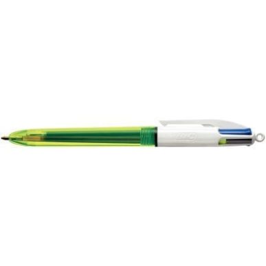 Achetez Stylo bille Bic 4 Colours fluo 982868 BIC pas cher sur Ma Rentrée Scolaire