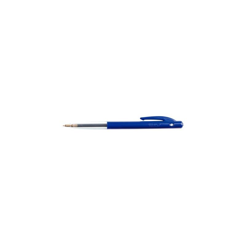 Achetez BIC M10 Original Stylos-Bille Rétractables Pointe Moyenne (1,0 mm) - Bleu pas cher sur Ma R..