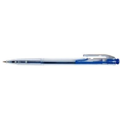 Achetez Stylo corps transparent rétractable bleu KB170400 BLUE pas cher sur Ma Rentrée Scolaire