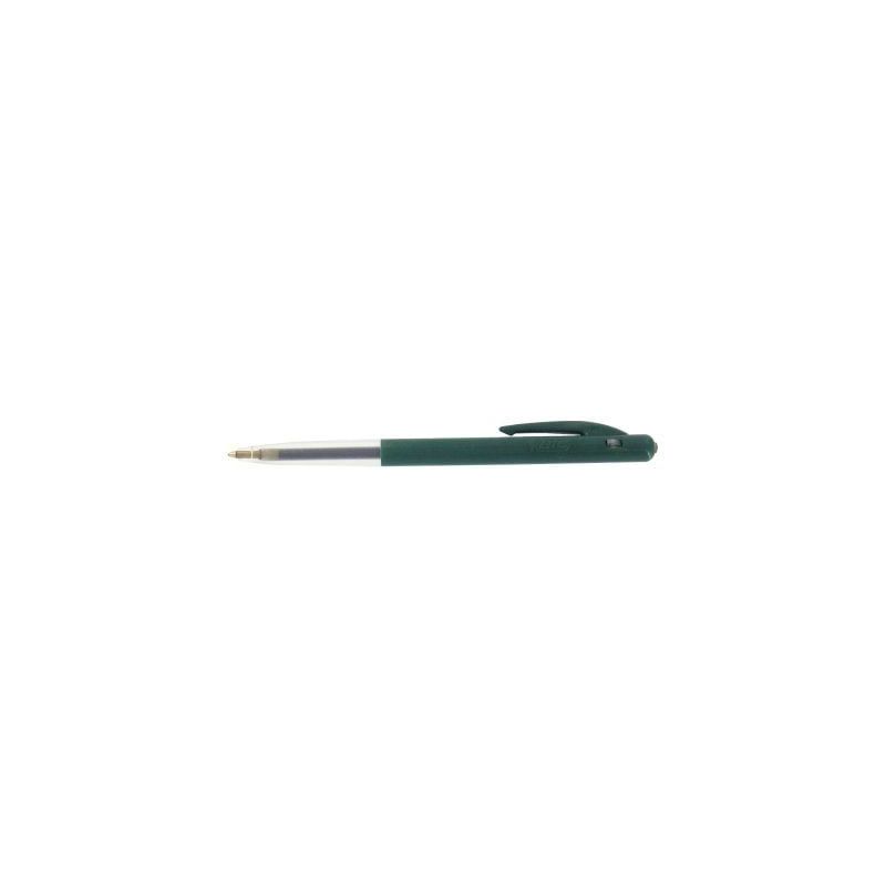 Achetez BIC M10 Original Stylos-Bille Rétractables Pointe Moyenne (1,0 mm) - Vert pas cher sur Ma R..