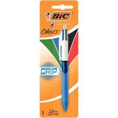 Achetez Blister de 1 stylo bille 4 Couleurs pointe moyenne grip 8871292 4 COULEURS BIC pas cher sur ..