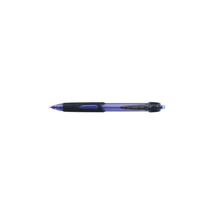Stylo bille Powertank rétractable pointe moyenne bleu SN220 B UNIBALL