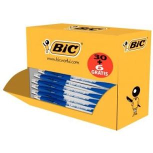 Achetez Pack de 36 stylos Atlantis bleus dont 6 gratuits 920286 BIC pas cher sur Ma Rentrée Scolair..